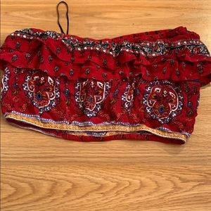 Paisley tube top